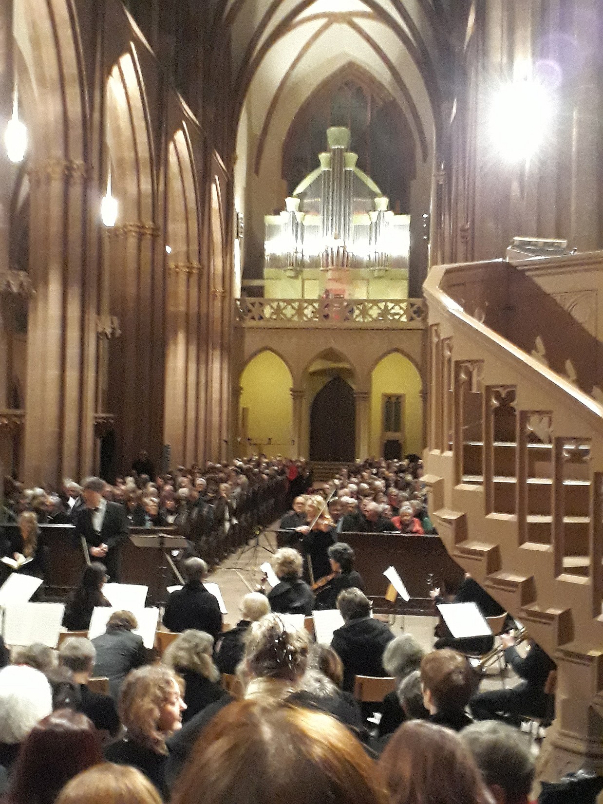 H-Moll-Messe mit der Petruskantorei Gießen und der Kantorei der Katharinenkirche Oppenheim in Gießen und Opppenheim 2017
